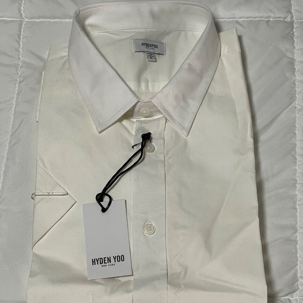 Off White short sleeve button down